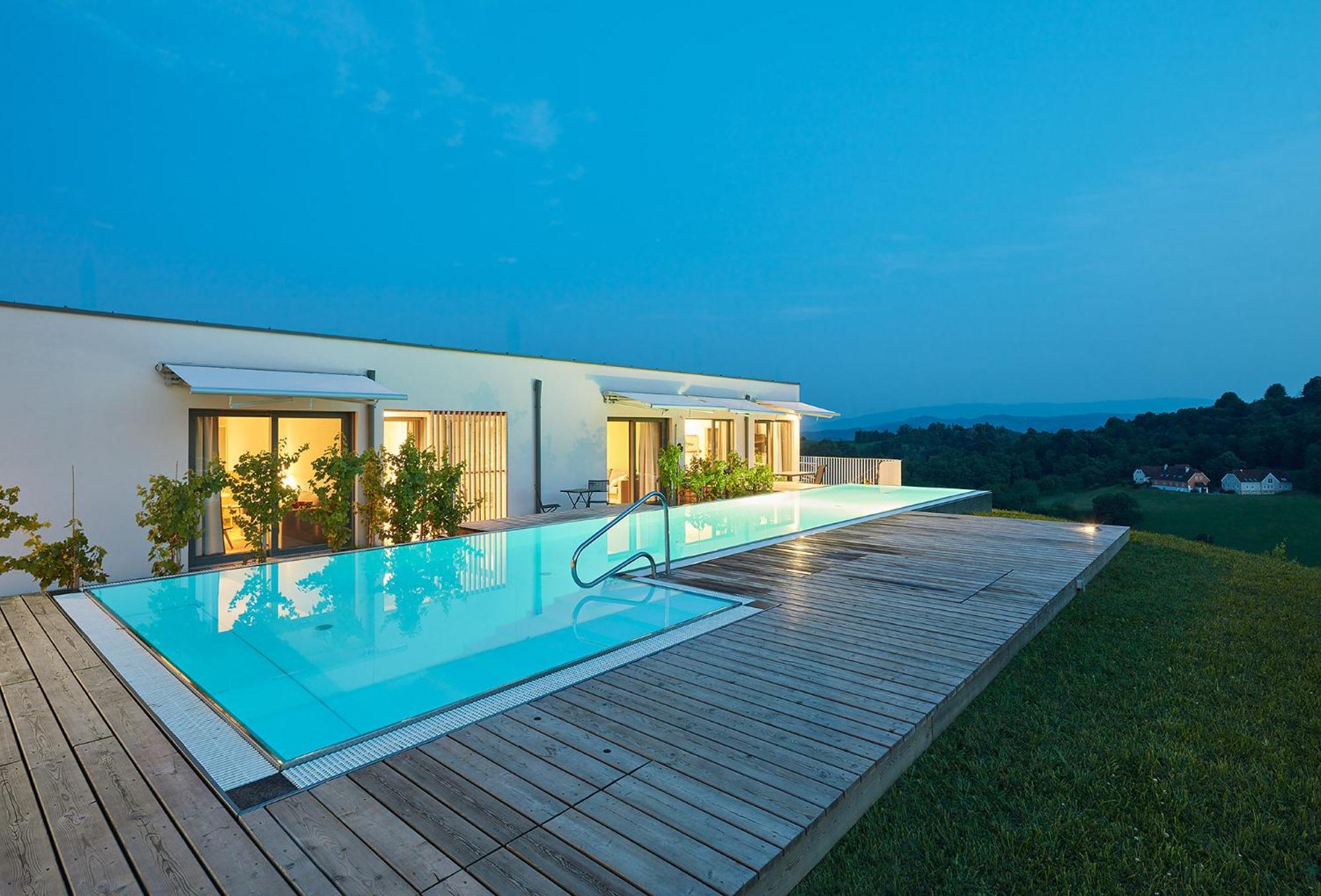 Hideaway An Der Weinstrasse - Pool & Sauna - Apartments Anderlage سبفيلد المظهر الخارجي الصورة