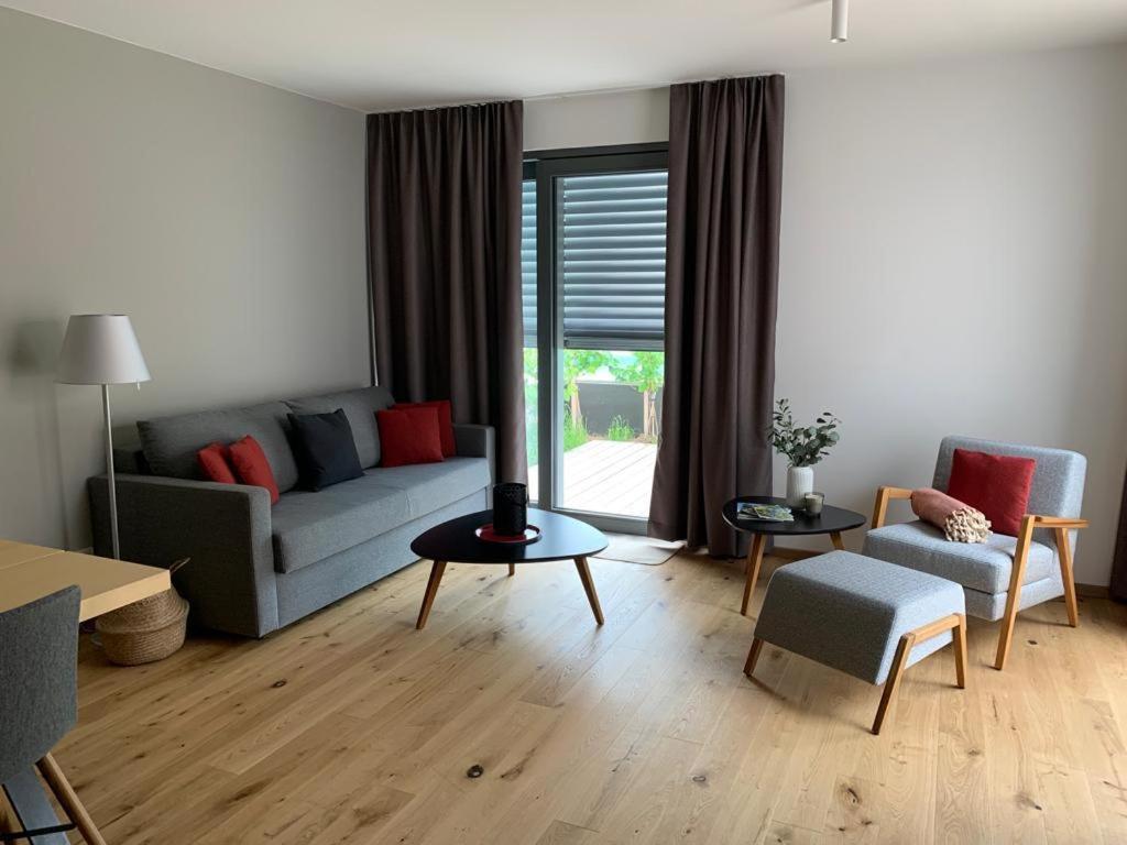 Hideaway An Der Weinstrasse - Pool & Sauna - Apartments Anderlage سبفيلد المظهر الخارجي الصورة